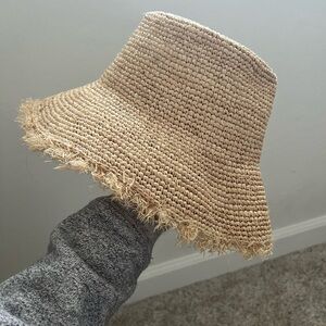 Wyeth Straw Bucket Hat